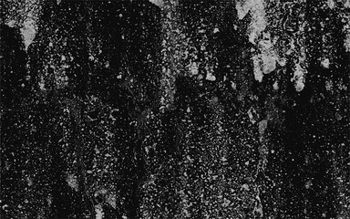 Abstract vintage black and white splated background. Black paint splashes texture design vector illustration.