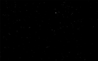 Distressed white grainy texture. Dust overlay textured. Grain noise particles. Snow effects and rusted black background. Vector illustration