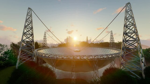 China Eye Fast Sky Eye 500-meter Aperture Spherical Radio Telescope