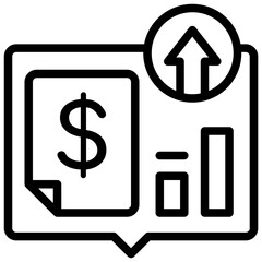 Sales Growth Icon. Business Growth Icon
