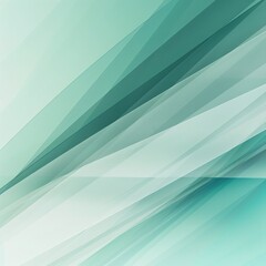 Abstract teal and white geometric background with layered translucent shapes, perfect for modern design and digital projects.