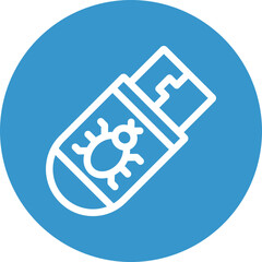 Boot Sector Vector Line White Circles Multicolors