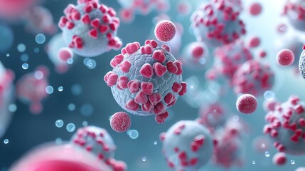 Cells containing genomes highlighting heredity, molecular biology