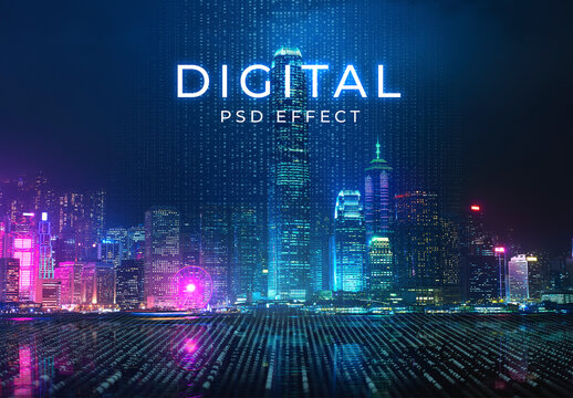 Digital PSD Effect