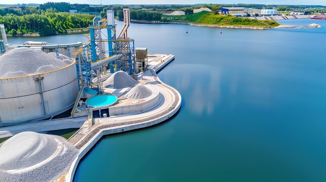 Real-time monitoring of stockpile and carriage processes, company, stockpile, dynamic control