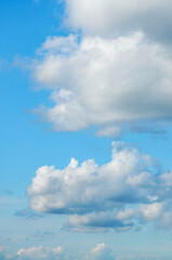 Obraz premium blue sky with clouds