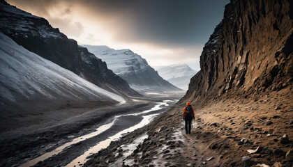 Airy Plateau Unknowns in Cloudy Winter: The Discoverer's Passage Overwhelmed in Landslide
