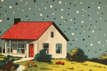 Comic House Architecture Building Outdoors