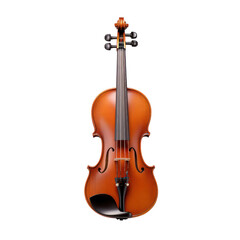Fototapeta premium Violin isolate on transparent png.