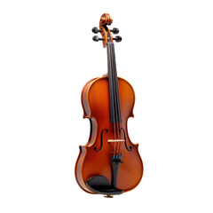 Fototapeta premium Violin isolate on transparent png.