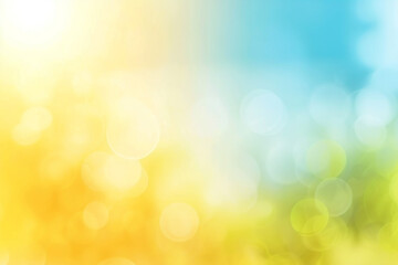 Obraz premium Bright and Colorful Abstract Gradient Background with Smooth Color Transitions for Creative and Modern Design