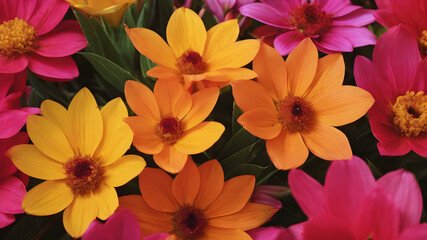 Fototapeta premium Close-ups of colorful flowers or unique plant species.