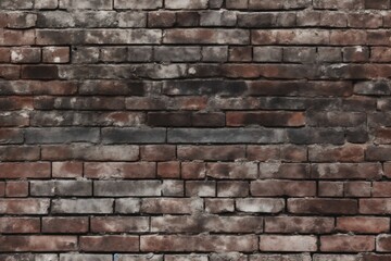 Obraz premium old brick wall brown color for background or texture
