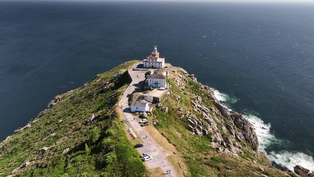 Cabo del Faro de Finisterre en La Coru&ntilde;a