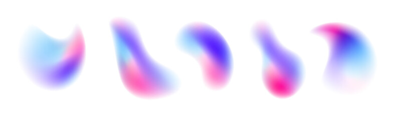 Ethereal forms in blue and purple hues dance across the canvas, resembling celestial flames frozen in time, creating a mesmerizing and otherworldly visual experience. PNG © Mirotvoric