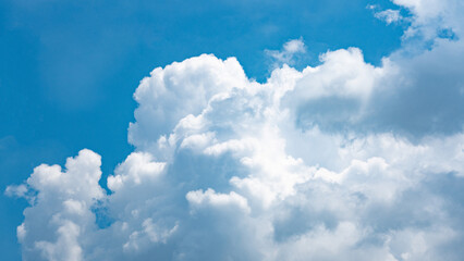 blue sky with clouds background