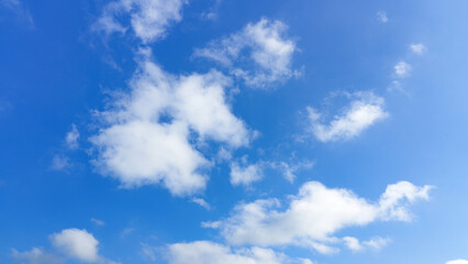 blue sky with clouds background