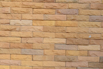 blank old brick wall background, interior and exterior design
