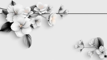 Decorative floral borders and frames created for black and white coloring, featuring intricate designs and very easy, crisp lines perfect for coloring book enjoyment.