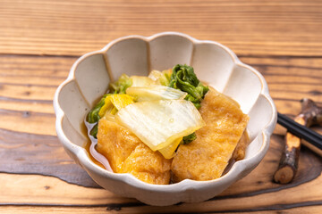 しろ菜（山東菜・ベか菜）の煮浸し