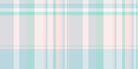 Curved pattern plaid tartan, illustration textile texture fabric. Celebrate check vector seamless background in light and white colors.