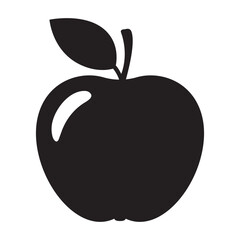 Apple icon. Apple sign symbol for web site and app design.
