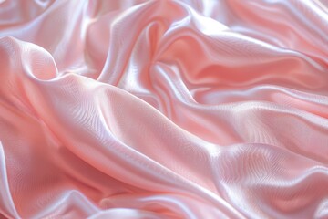 Obraz premium Close up of light satin fabric