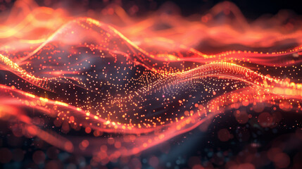 Modern digital abstract 3D background