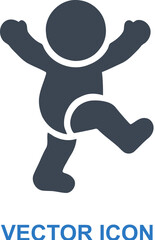 Learning to walk Icon