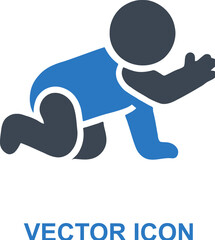 Learning to crawl Icon