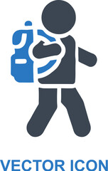 Starting school (kindergarten/elementary) Icon