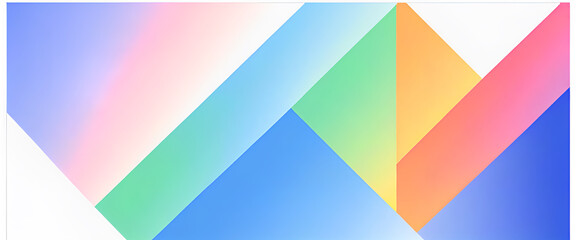 Obraz premium illustrazione con elementi geometrici a tema astratto contemporaneo