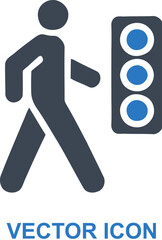 Walking Signal Icon