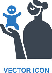 Healthy Lifestyle Icon in Positive Parenting