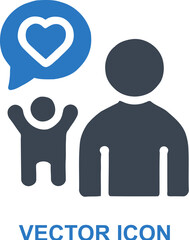 Open Communication Icon in Positive Parenting