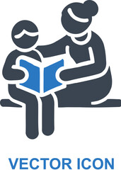 Spend Quality Time Icon in Positive Parenting