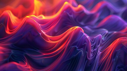smooky and wavy abstract ui design background