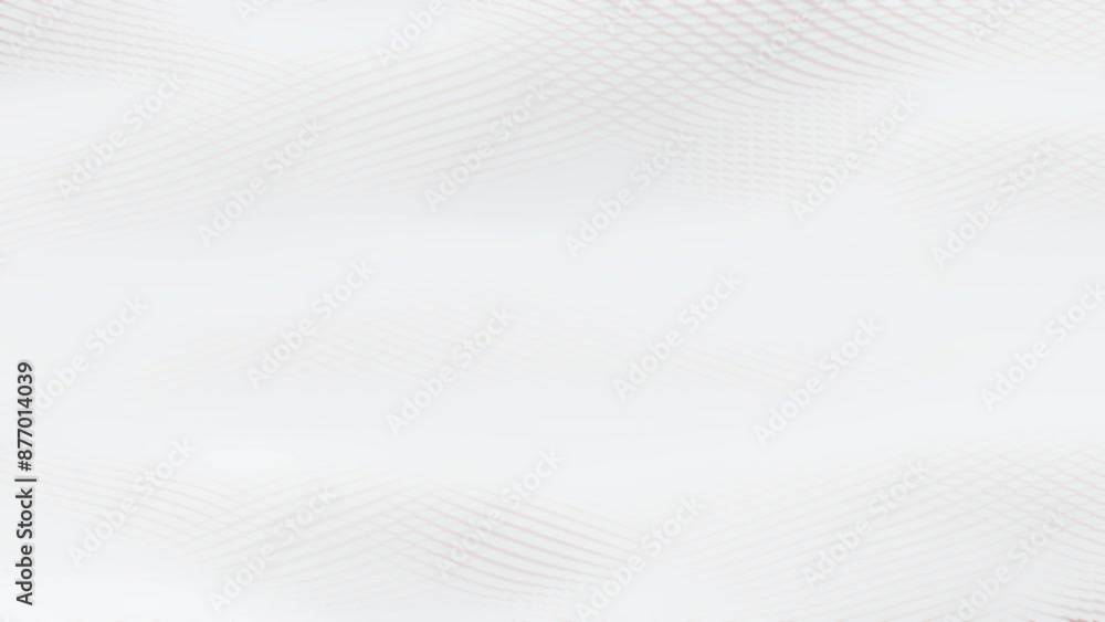 Poster abstract background seamless looping animation of many small square blocks moving like waves. 3d ren