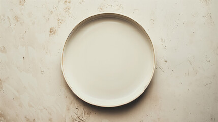 plate on wooden background, empty plate on wooden table, empty plate on a modern table, white simple plate