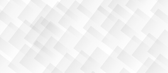 Abstract white and gray technology concept diamond triangle geometric shape background. gradient vector art illustration. soft and trendy business template . futuristic concept background	