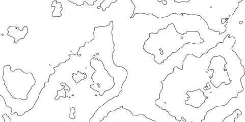 Vintage contour mapping illustrations of map lines, topographic contour lines vector map seamless pattern abstract white topography lines background contour maps landscape terrain vector illustration.