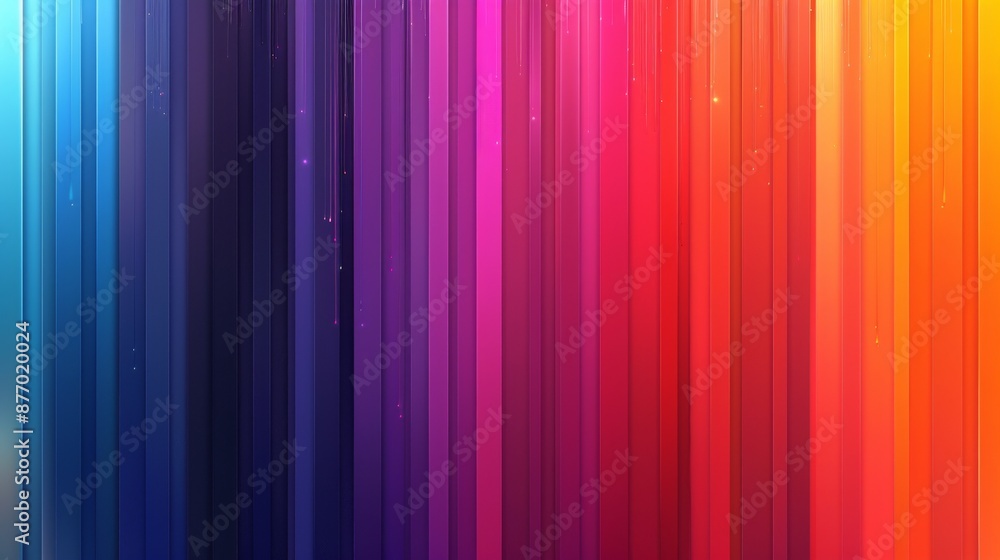 Poster gradient color transition blending seamlessly from one vibrant shade to another. cartoon illustratio