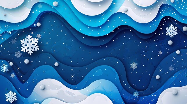 abstract luxury background design with snowy theme in soft pstel color