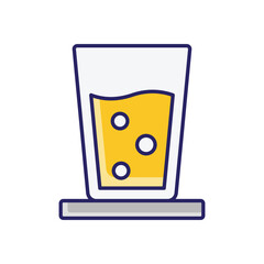 Thandai vector icon 