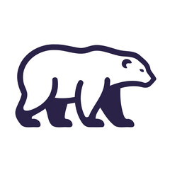 bear vector, bear silhouette