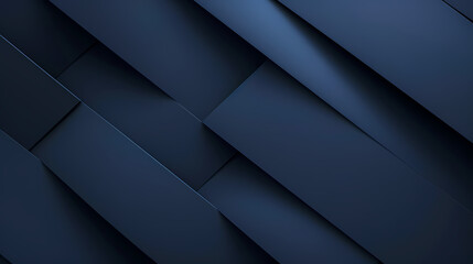 Abstract dark blue geometric background with layered diagonal shapes creating a modern and sleek design.