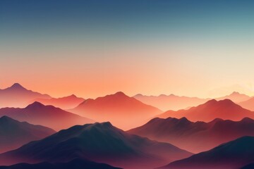 Obraz premium Mountains mountain backgrounds landscape.