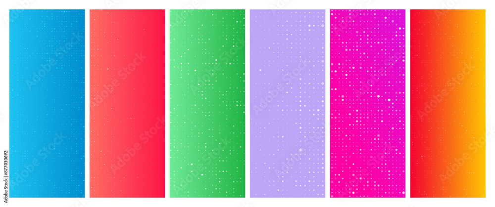 Poster abstract gradient geometric background with squares
