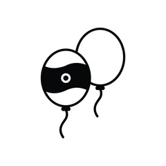 Balloon vector icon 