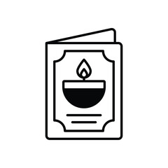 Greeting Card vector icon